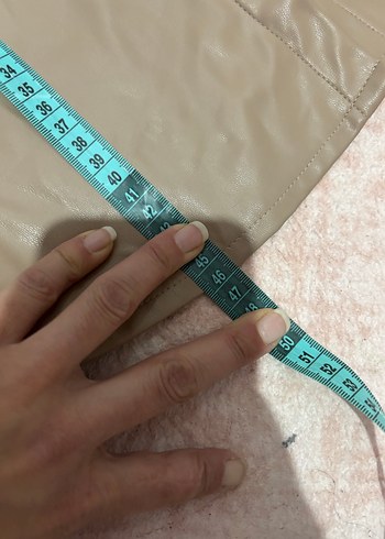 Koz çocuk Bej Deri Takım - Görsel 7