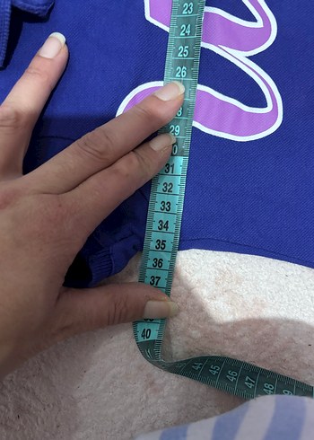 Kız Çocuk Mor V Yaka Polo elbise - Görsel 6