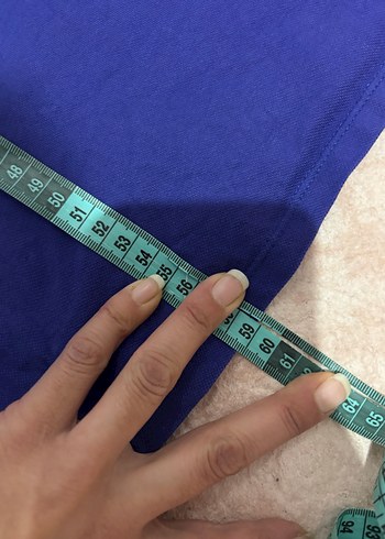 Kız Çocuk Mor V Yaka Polo elbise - Görsel 5