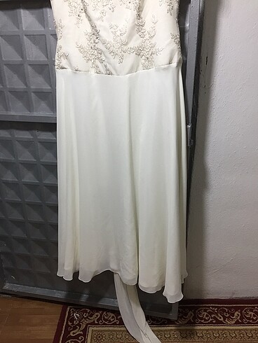 Trendyol & Milla Kadın gece elbisesi beyaz