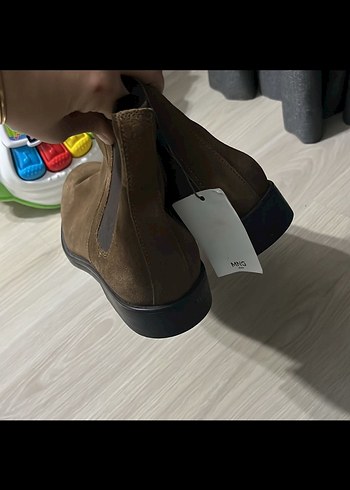 Kahverengi Süet Erkek Günlük Bot - Görsel 2