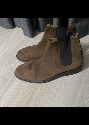 Kahverengi Süet Erkek Günlük Bot - Görsel 4