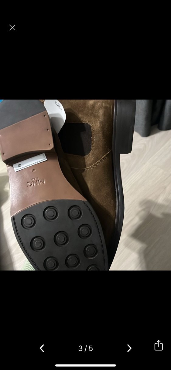 Kahverengi Süet Erkek Günlük Bot - Görsel 3