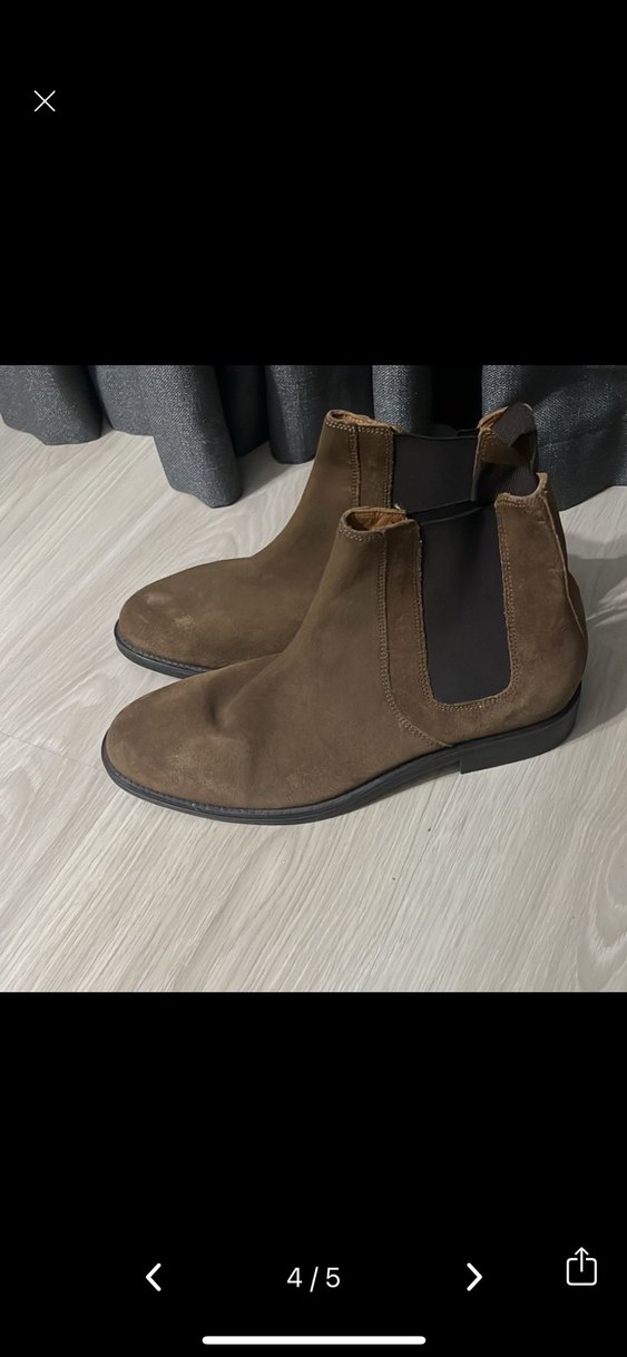 Kahverengi Süet Erkek Günlük Bot - Görsel 4