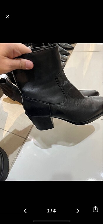 Mango Mango kovboy tarzı deri bot