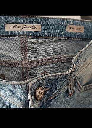 28 Beden Mavi jeans kot pantolon