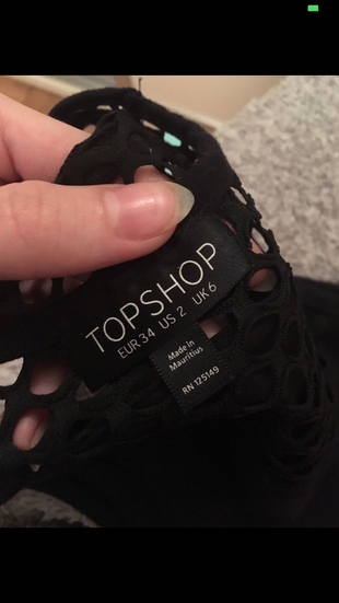 Topshop Crop top