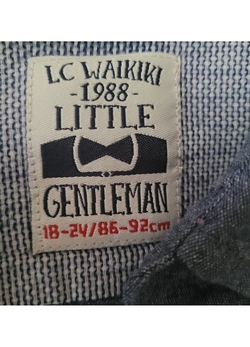 Papyonlu kolu kıvrılır harika tarz çocuk gömlek - Görsel 4