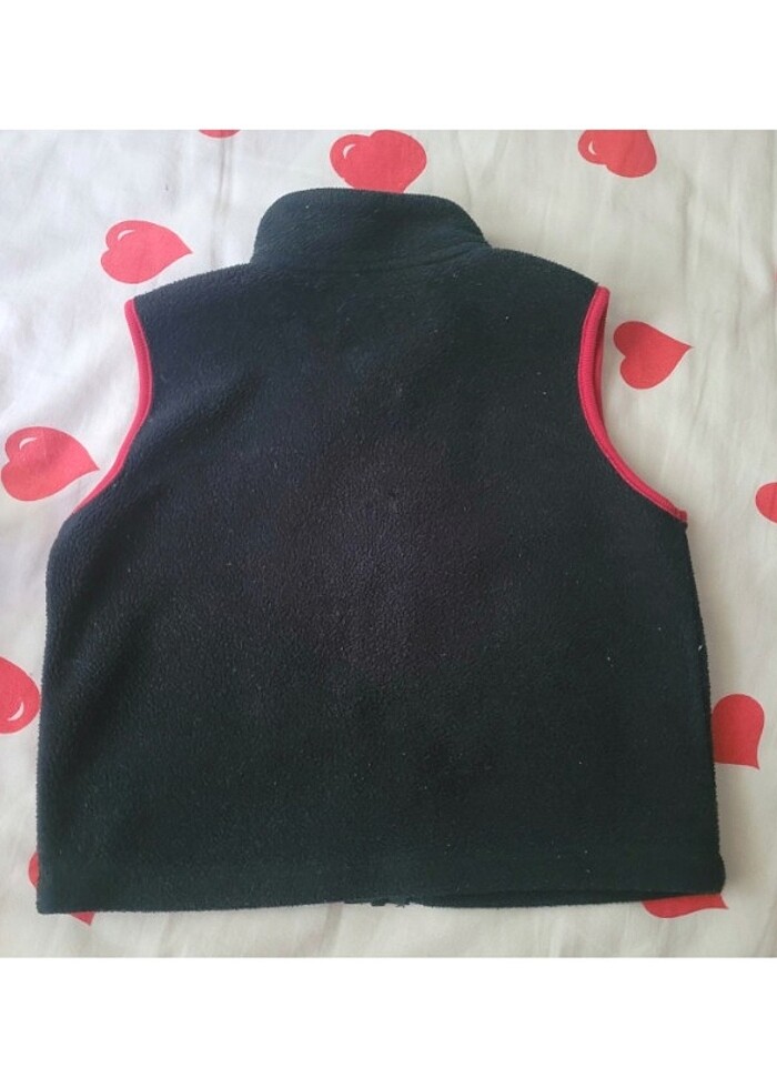 Yılbaşı temalı çocuk polar yelek - Görsel 2