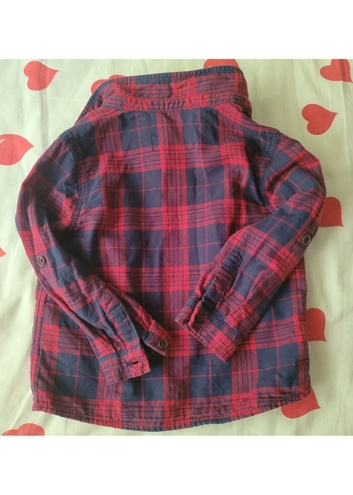 Çocuk tarz yumuşacık gömlek - Görsel 2