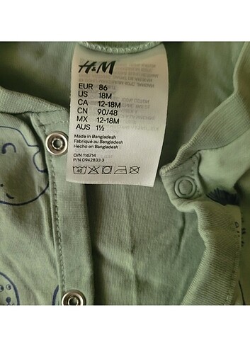 Baharlık h&m çocuk tulum. - Görsel 2