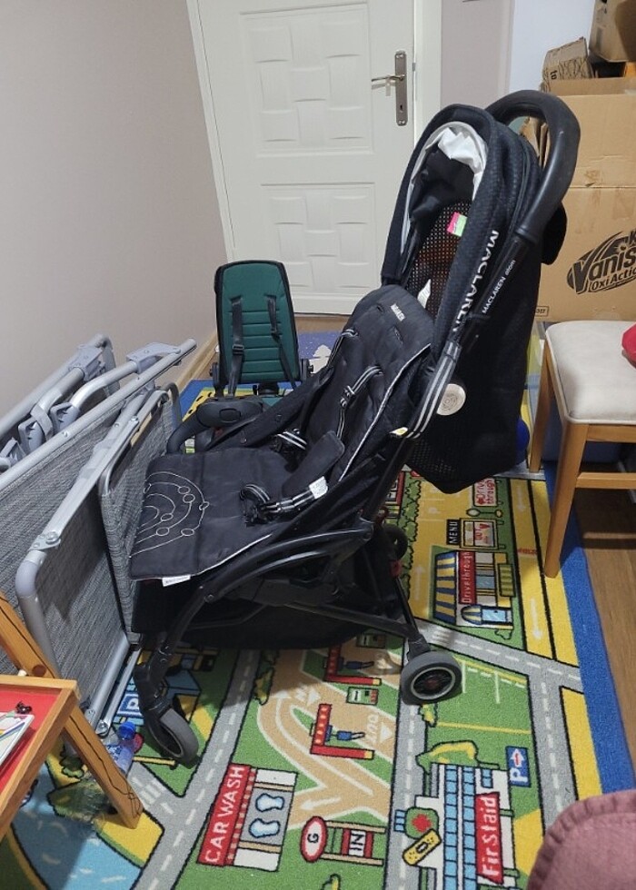 Maclaren Atom bebek/çocuk arabası - Görsel 2