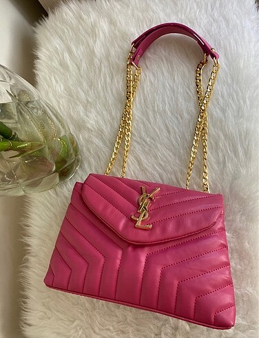 Diğer YSL model pembe çanta