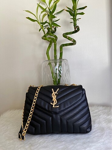 YSL model siyah çanta
