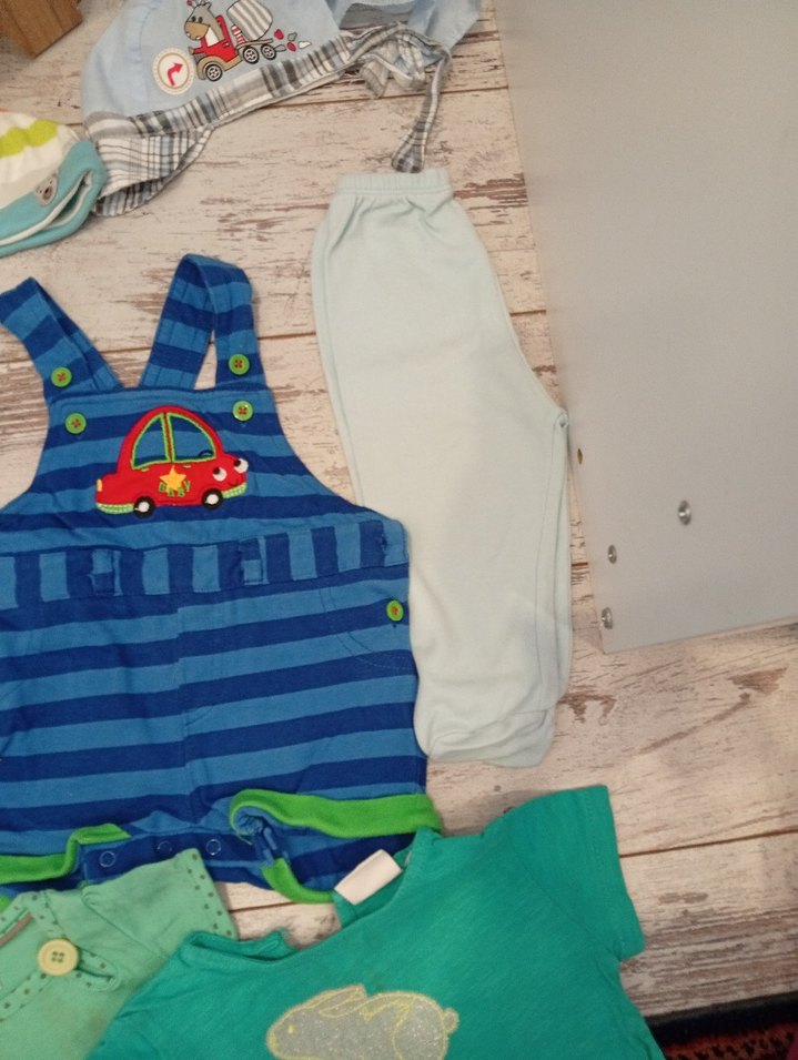 Erkek Bebek Kısa Kollu 3 ay çıtçıtlı body - Görsel 5