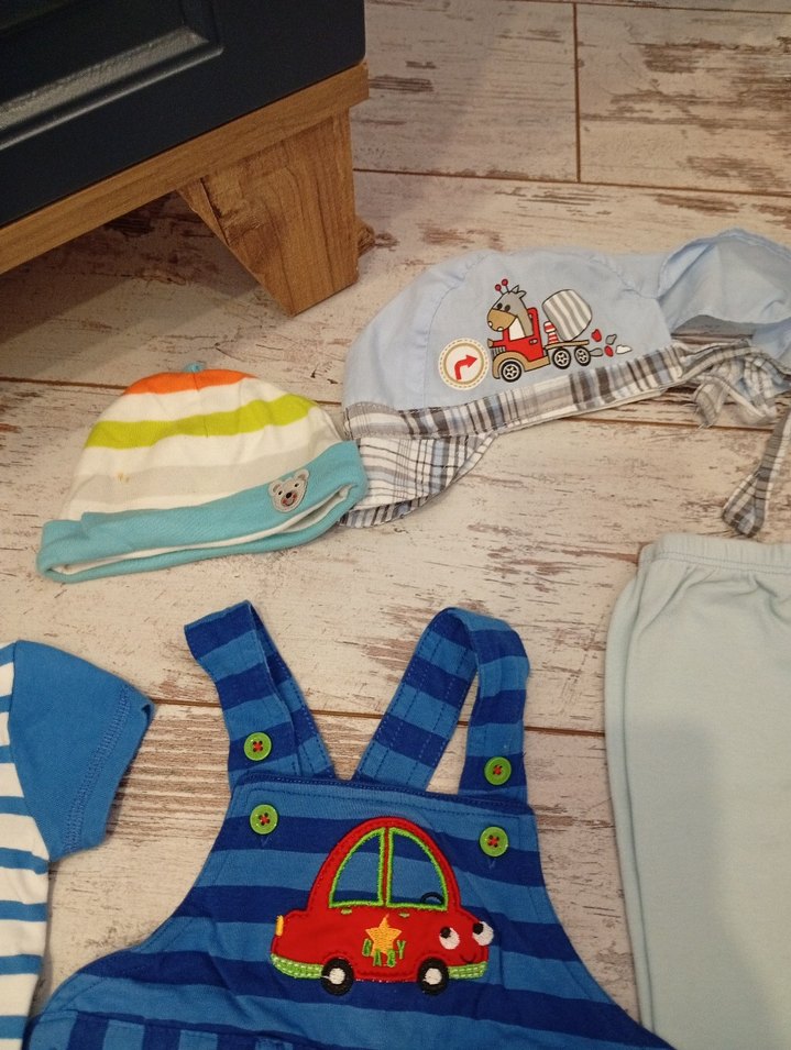 Erkek Bebek Kısa Kollu 3 ay çıtçıtlı body - Görsel 4