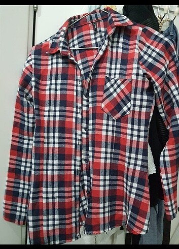 Ekoseli gömlek - Görsel 3