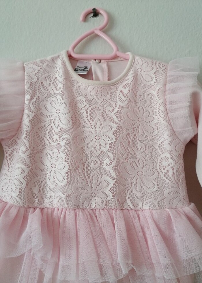 Kız bebek Tütülü tulum - Görsel 4