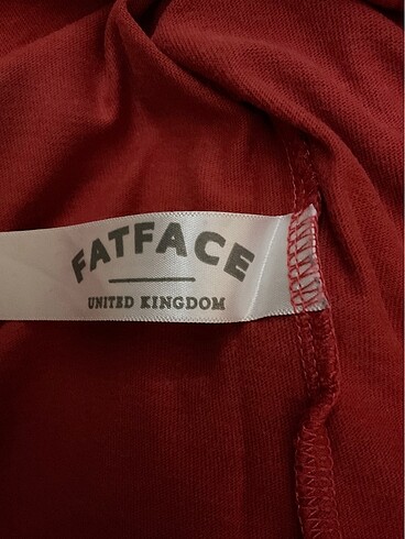s Beden kırmızı Renk Fatface TShirt
