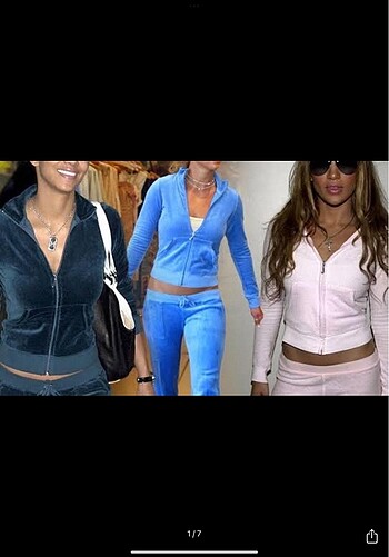 Juicy couture likralı eşofman üstü