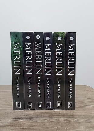 Merlin 6 kitaplık set 