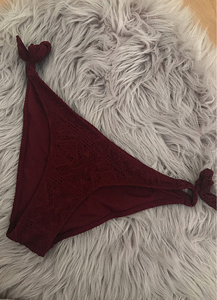 38 Beden Bordo bikini altı