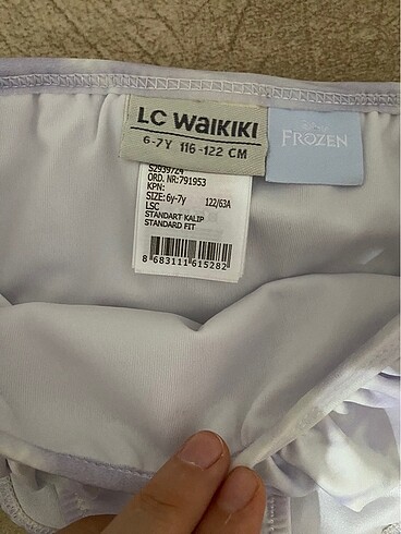 6 Yaş Beden Lcw bikini takımı