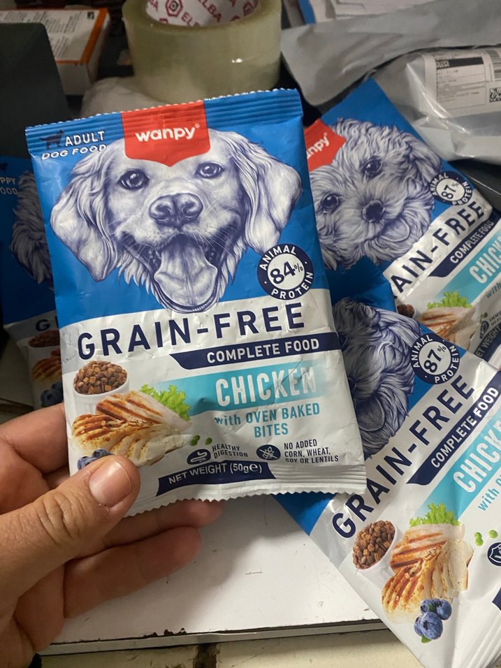 Wanpy Tahılsız Tavuklu Köpek Maması 900g - Görsel 2