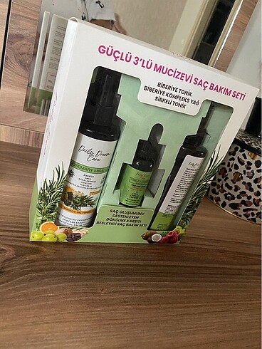 Beden Sac bakımı gratis set