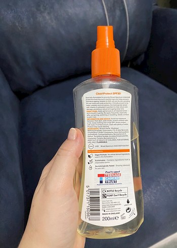 CALYPSO SPF 30 Kuru Yağ Spreyi - Görsel 3