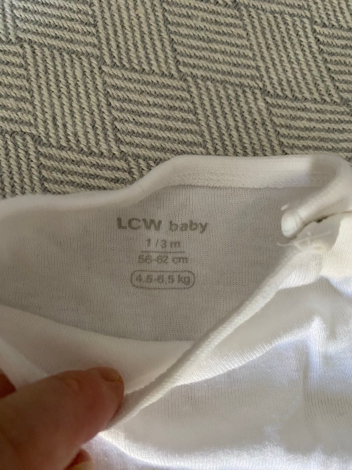 Bebek Kısa Kollu Çıtçıtlı zıbın Body - Görsel 4