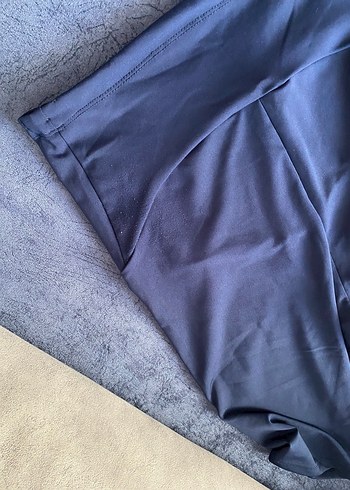 Lacivert Mini Hamile Spor Tayt - Görsel 8