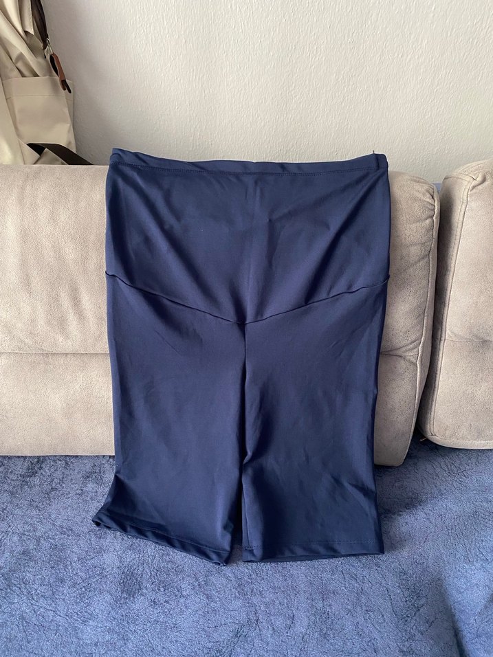 Lacivert Mini Hamile Spor Tayt - Görsel 5