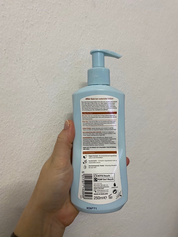 Güneş sonrası  Bronzlaştırıcı Losyon - Görsel 2