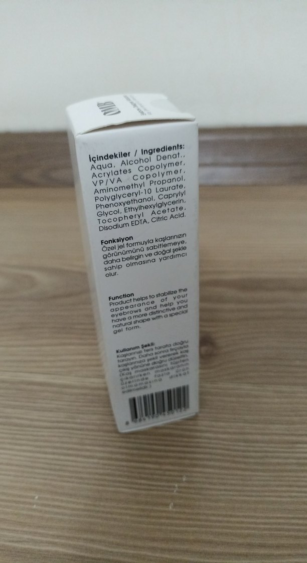 OMB Gri Kaş Maskarası - Görsel 3