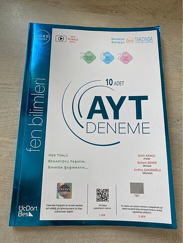 345 AYT FEN DENEME