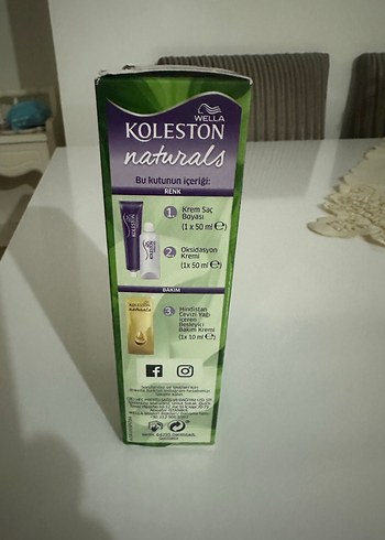 Beden Renk Wella Koleston Naturals Açık Kahve Saç Boyası 5/0