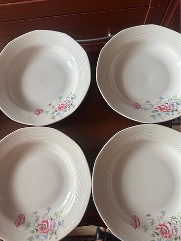 Beden 6 adet çukur yemek tabağı