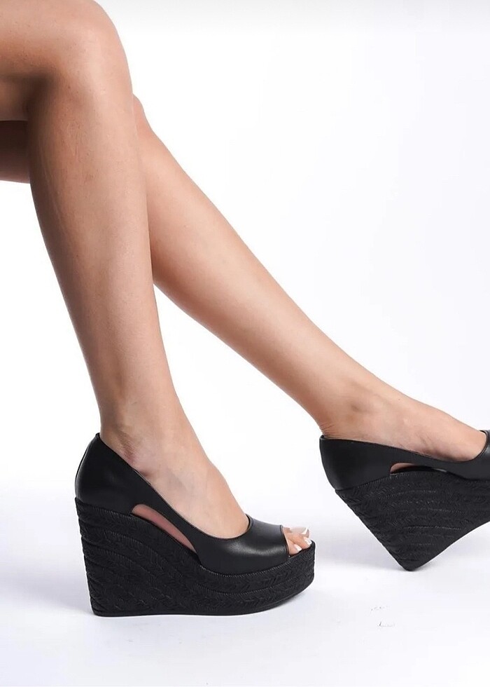 Platformlu ayakkabı - Görsel 3