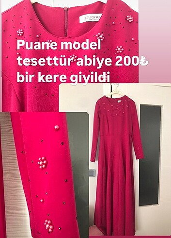 Tesettür abiye elbise