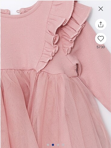 LC Waikiki LCW pembe elbise