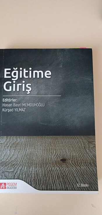 Eğitime giriş 