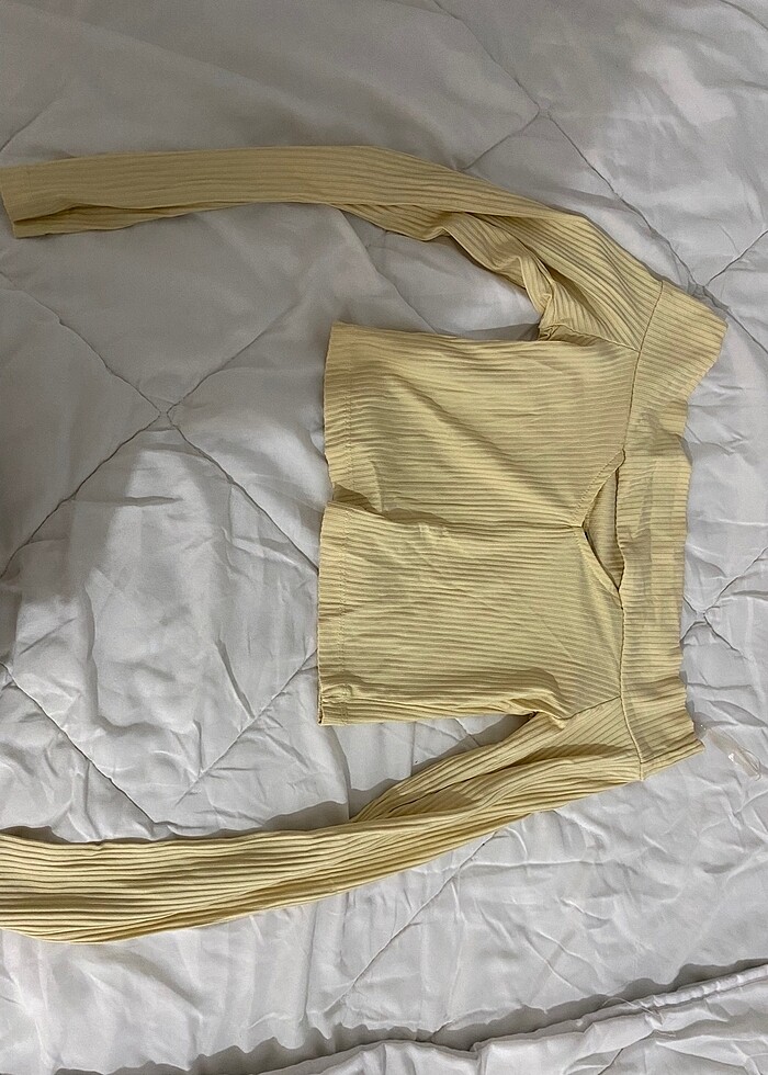 Ön pencereli bluz - Görsel 2