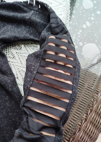 Siyahincr triko Kadın Uzun Kollu bluz - Görsel 5