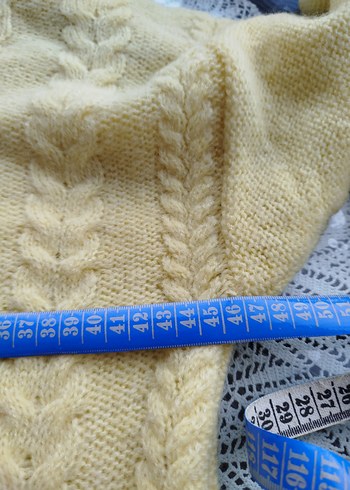 Mango Sarı Örgü Kadın Triko Elbise - Görsel 6