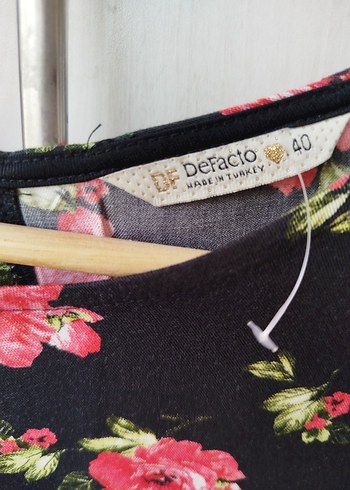 Defacto marka çiçekli elbise - Görsel 5