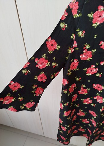 Defacto marka çiçekli elbise - Görsel 4