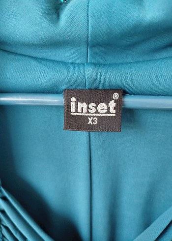 Parlak Mavi Drapeli V Yaka Midi Abiye Elbise - Görsel 5