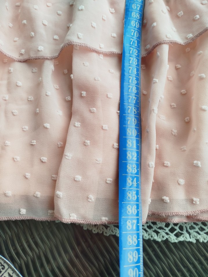 Pembe Fırfırlı mezuniyet Elbisesi - Görsel 4