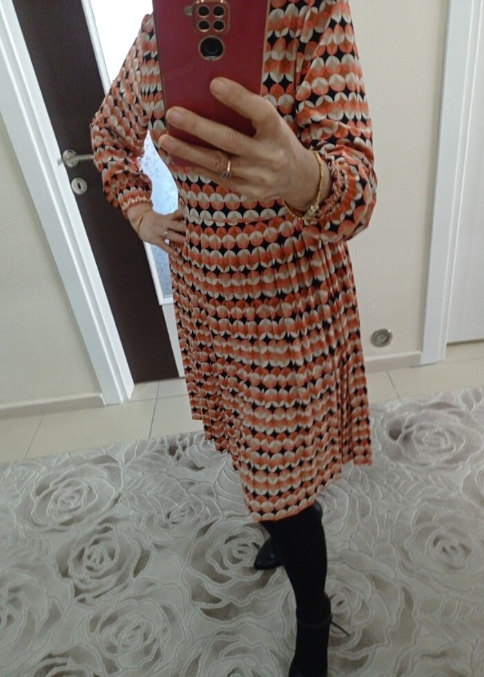 Günlük elbise, ofis elbisesi - Görsel 3